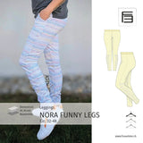 Schnittmuster Leggings NORA Funny Legs Gr. 32-48