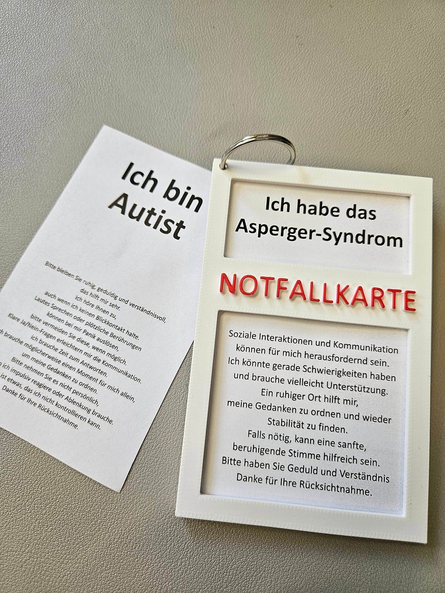 FREEBIE *Notfallkarten* Druckdatei - Sewando