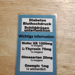 FREEBIE *Notfallkarten* Druckdatei - Sewando