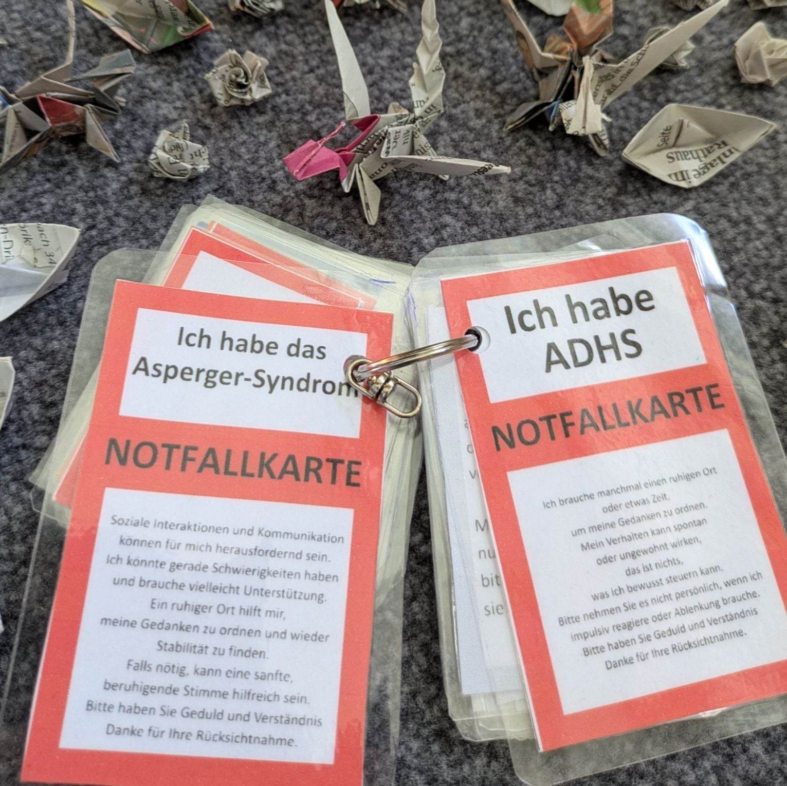 FREEBIE *Notfallkarten* Druckdatei - Sewando