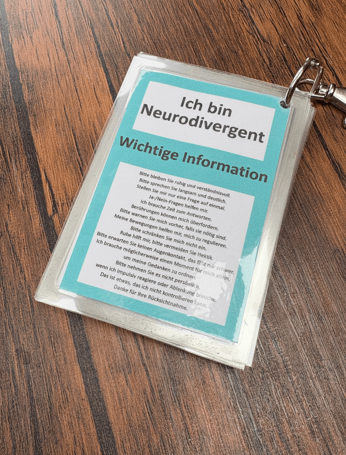FREEBIE *Notfallkarten* Druckdatei - Sewando