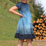 Schnittmuster Kleid "Blueberry Sky" Gr. 80-104