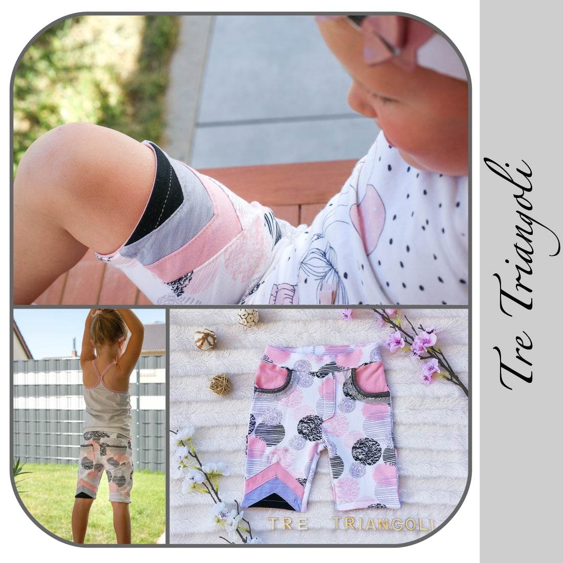 TRE TRIANGOLI: SWEATHOSE: CAPRI JEANS: EBOOK 92-176 - Sewando