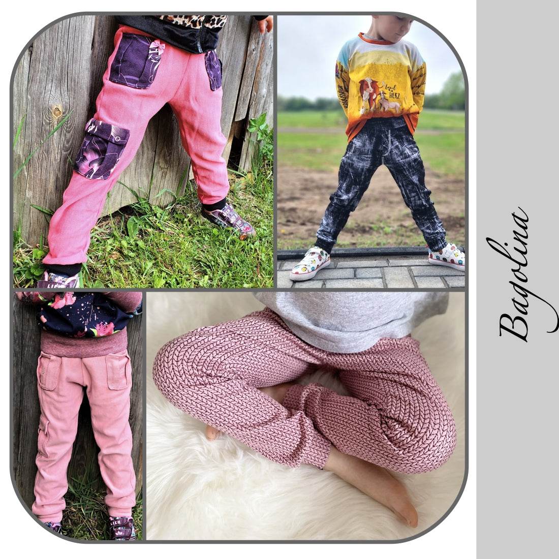BAGOLINA GIRLS AND BOYS: SWEATJOGGER/IN: EBOOK 92-140 - Sewando