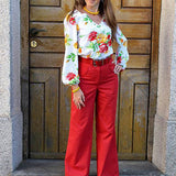 Schnittmuster NURJA - bequeme Jeans oder Hose wide leg in Gr. 34-54 - Sewando