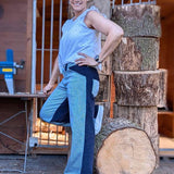 Schnittmuster NURJA - bequeme Jeans oder Hose wide leg in Gr. 34-54 - Sewando
