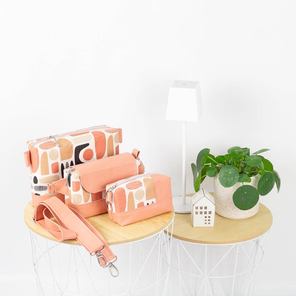 ohBeauti Mini & Midi & Big * Taschen - Schnittmuster - Kombi-eBook * Crossbodybag in 3 Größen - Sewando