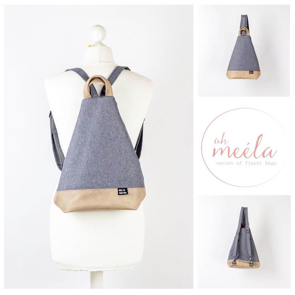 ohCrissi Mini * Taschen - Schnittmuster - eBook * Rucksack - Slingbag - Sewando