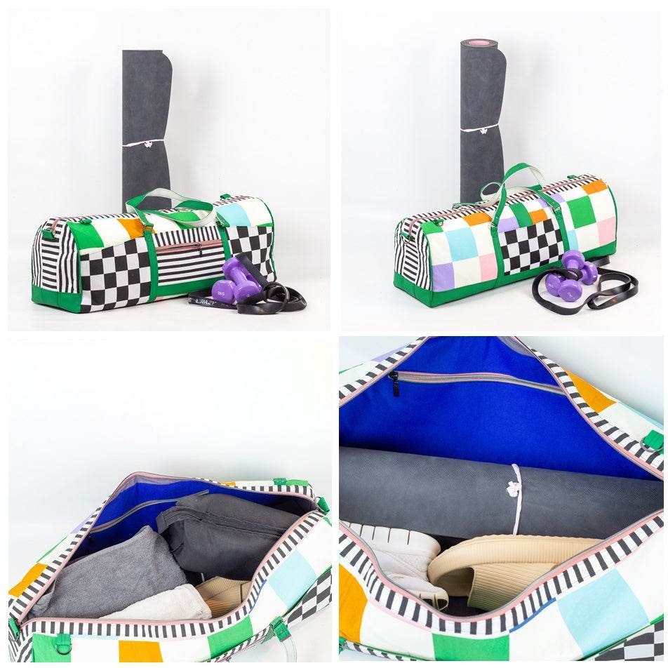ohEddi sports * Taschen - Schnittmuster - Kombi-eBook * Sport- & Yoga-Matten-Tasche in 3 Größen - Sewando