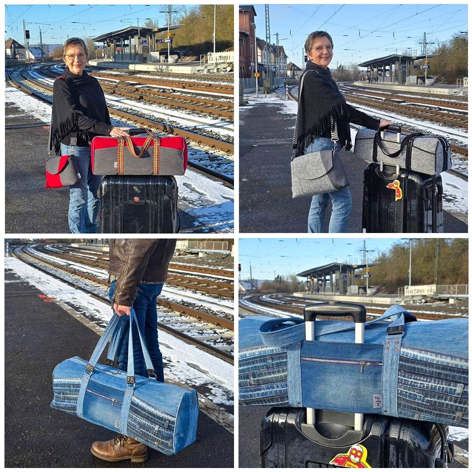 ohEddi sports * Taschen - Schnittmuster - Kombi-eBook * Sport- & Yoga-Matten-Tasche in 3 Größen - Sewando
