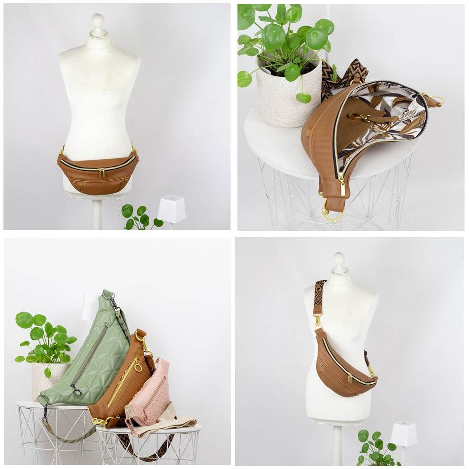 ohHolli Mini & Big & Maxi * Taschen - Schnittmuster - Kombi-eBook * Bauchtasche - Crossbodybag in 3 Größen - Sewando