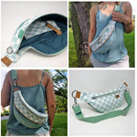 ohHolli Mini & Big & Maxi * Taschen - Schnittmuster - Kombi-eBook * Bauchtasche - Crossbodybag in 3 Größen - Sewando
