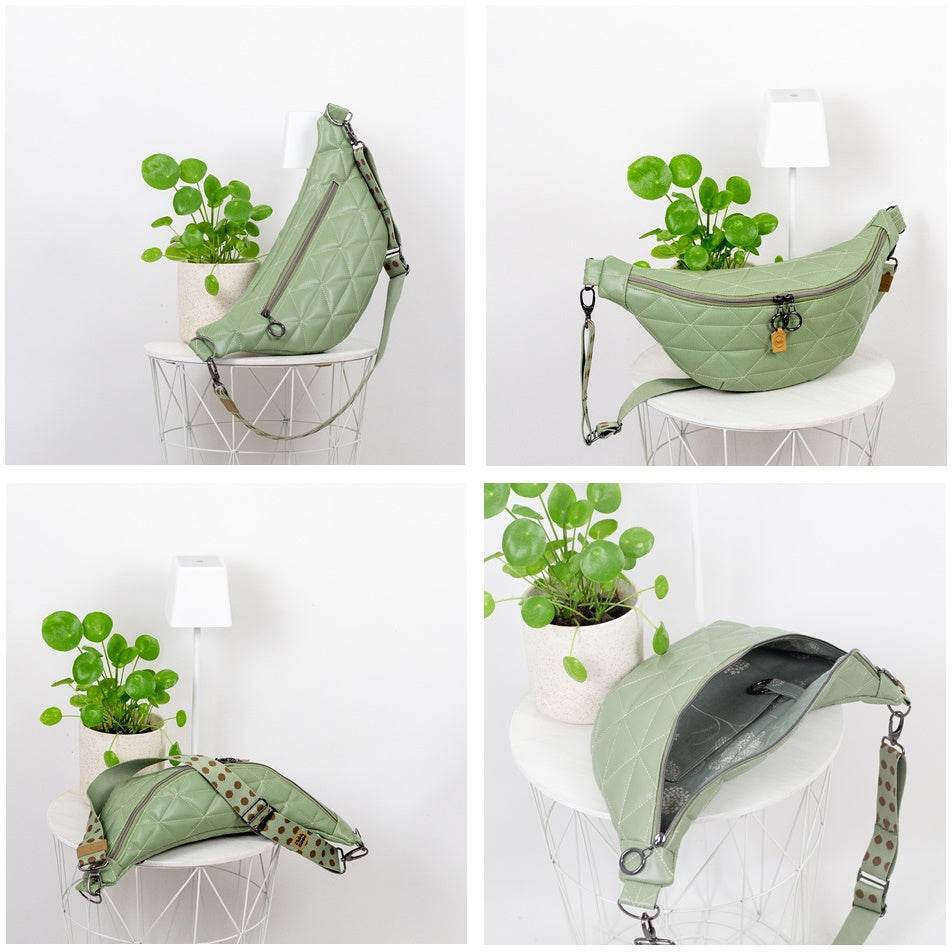 ohHolli Mini & Big & Maxi * Taschen - Schnittmuster - Kombi-eBook * Bauchtasche - Crossbodybag in 3 Größen - Sewando