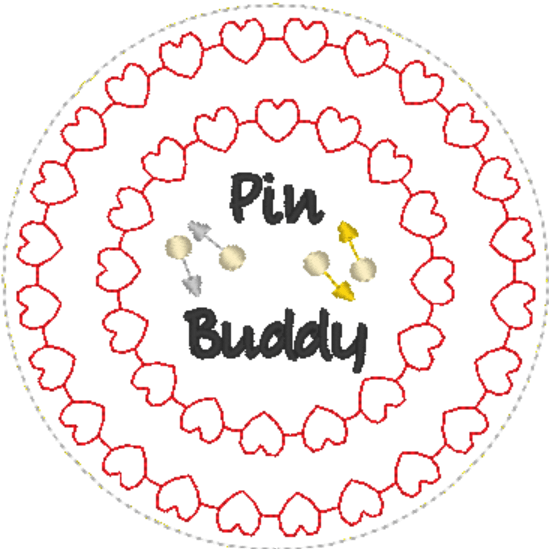 Stickdatei - PIN-Buddy für Ohrstecker - Sewando