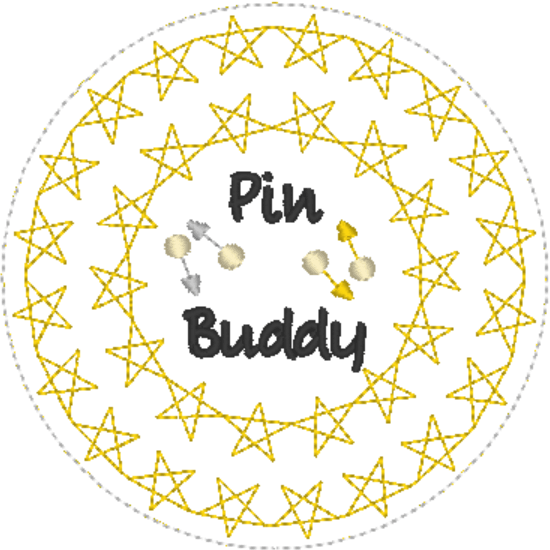 Stickdatei - PIN-Buddy für Ohrstecker - Sewando
