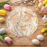 Plotter- und Laserdatei Osterkränze 2026