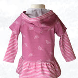 Schnittmuster Olivia – Sweatkleid oder Longshirt mit Kapuze Gr. 86-158 - Sewando