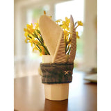 Osterdeko nähen, Schnittmuster zum Nähen mit alten Jeans & Stofftesten