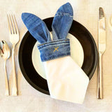 Osterdeko nähen, Schnittmuster zum Nähen mit alten Jeans & Stofftesten