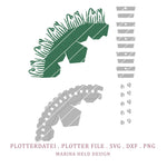 Plotterdatei 3D Frühlingskörbchen Osterkörbchen basteln - Sewando