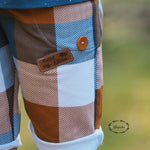 Sommer Outfitset Gr. 74 -104 Bermuda (3 Längen) & wandelbares Top/ Shirt / 2 Schnittmuster - Sewando