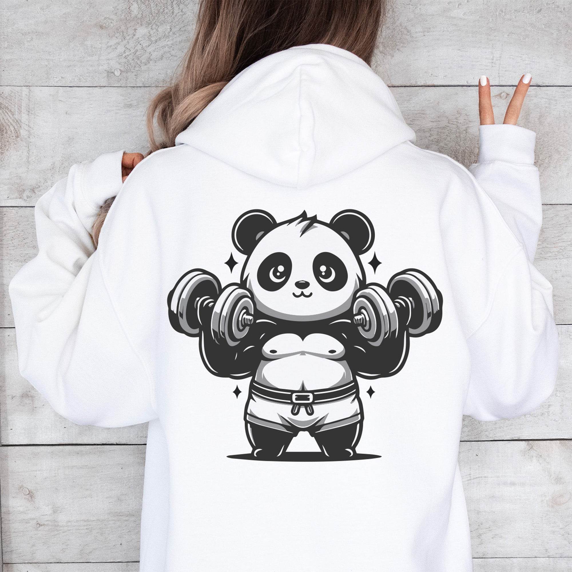 Plotterdatei Panda Power - Sewando