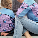 Schnittmuster Hoodie Hoodiekleid Lille Lys Gr. 64-164 - Sewando