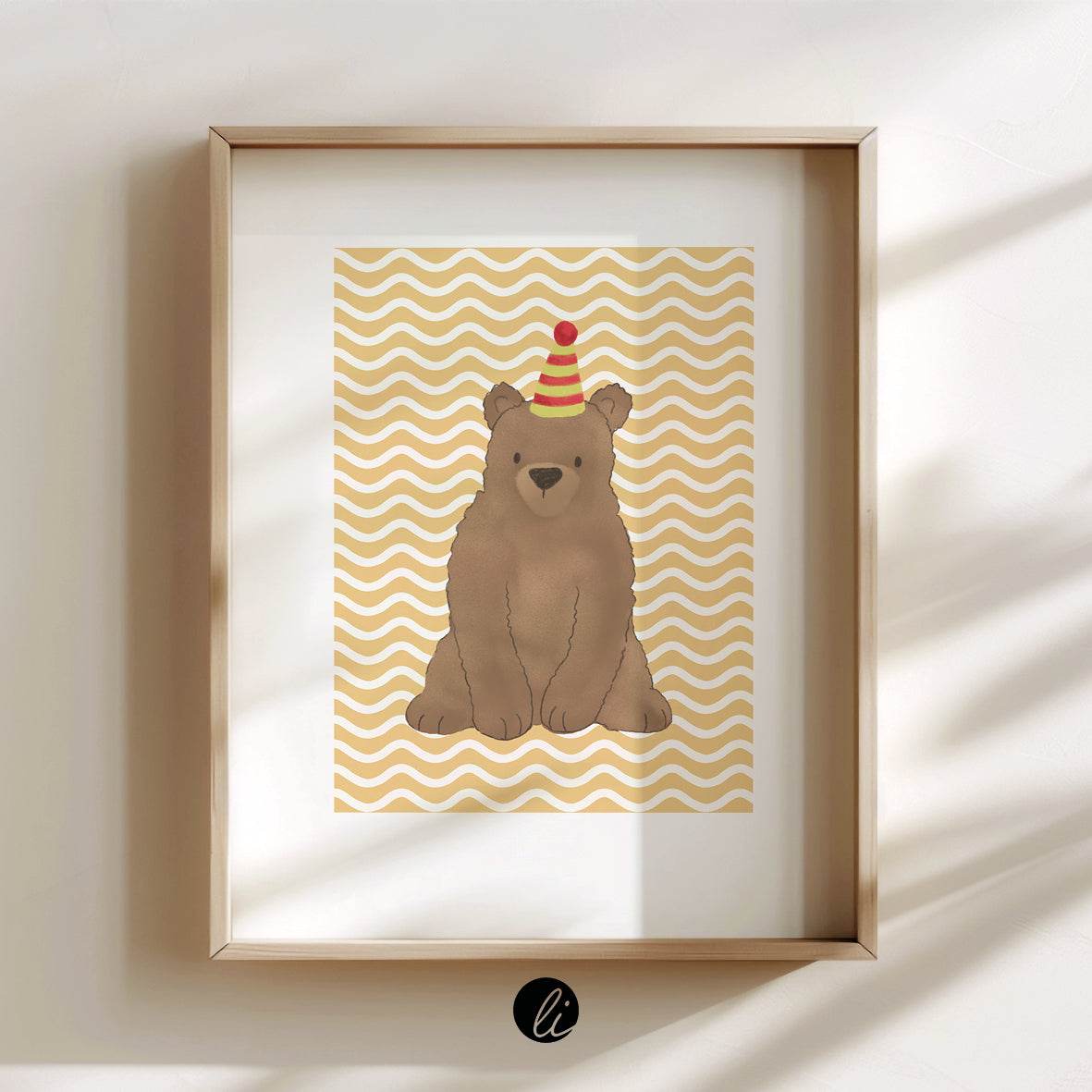 Partybär – Digitales Poster-Design - Sewando