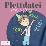 Plotterdatei - Partyboy - Sewando