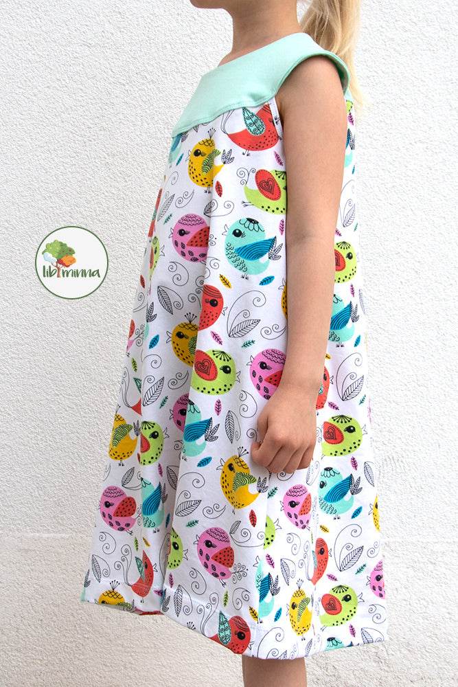 Passekleid Paula Schnittmuster Kleid 50-170 - Sewando