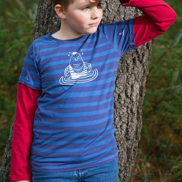 Happy Loris - Gr 74-152 - Langarmshirt + T-Shirt Schnittmuster - Sewando