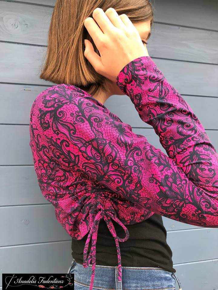 Happy Raffa & Ella - Gr. 86-164 - Crop Pulli + Kleid Schnittmuster - Sewando