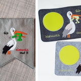 Stickdatei Set "Gib niemals auf"