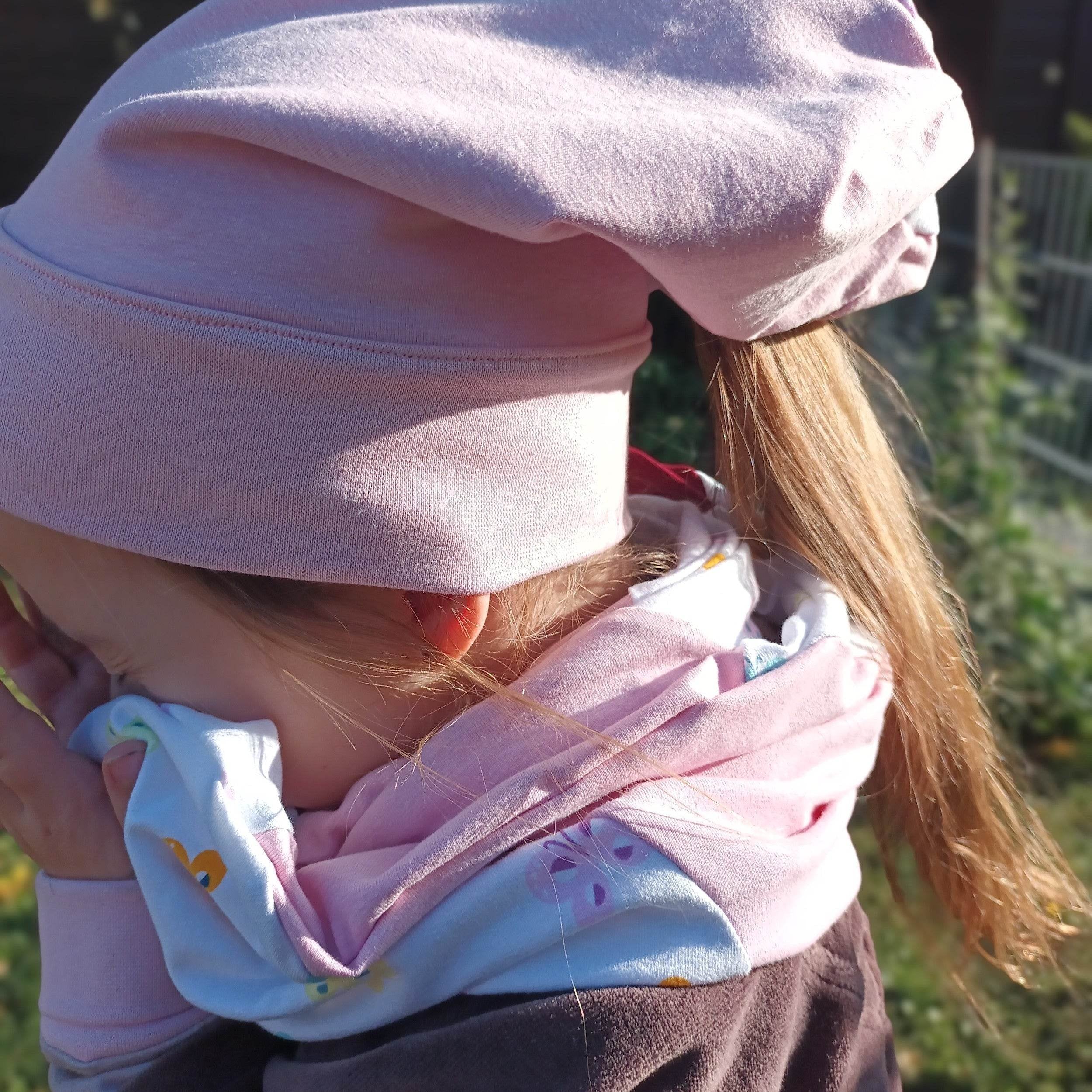 Schnittmuster Pferdeschwanzmütze Mütze und Beanie Oktett für Erwachsene und Kinder - Sewando