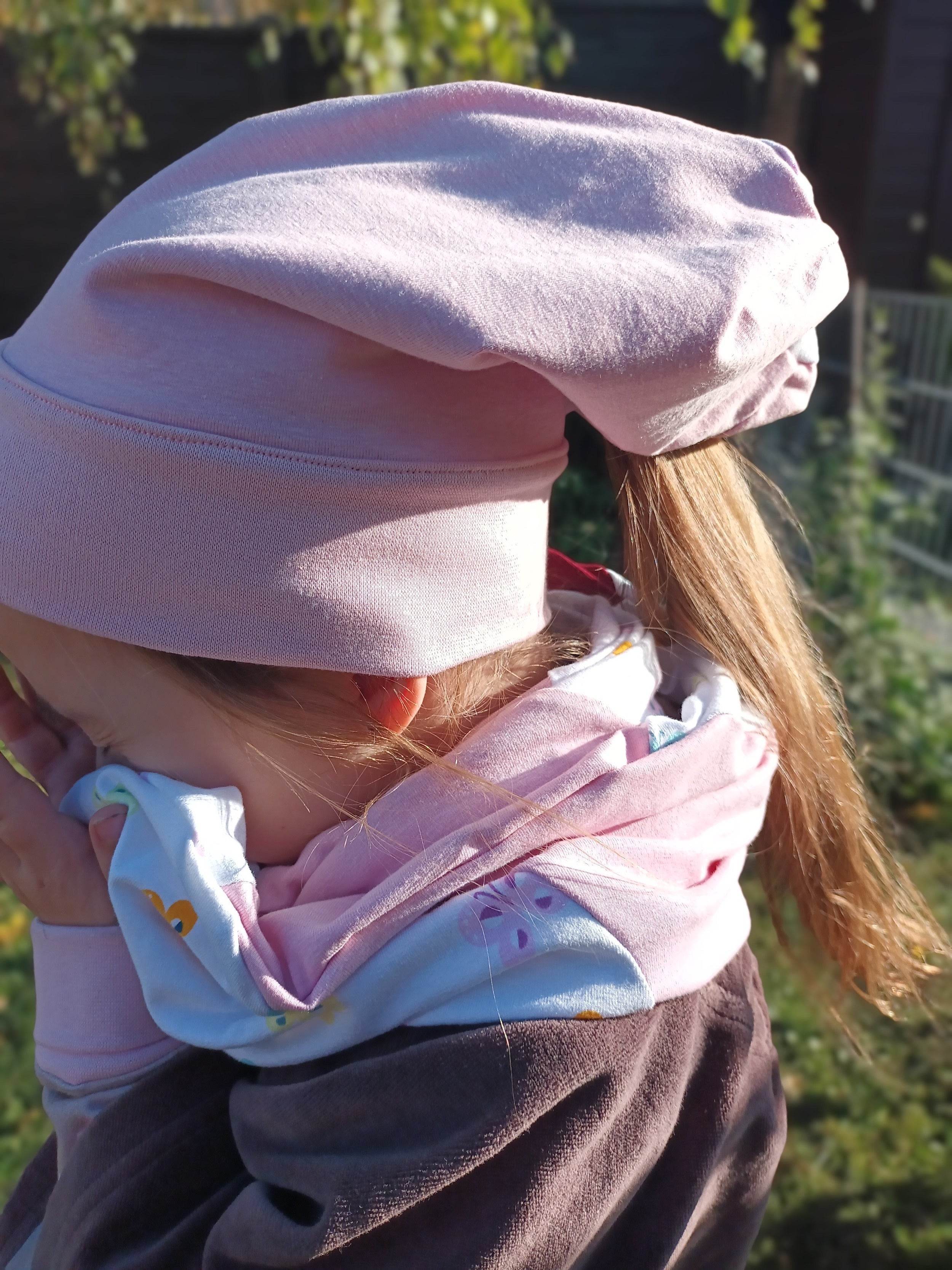 Schnittmuster Pferdeschwanzmütze Mütze und Beanie Oktett für Erwachsene und Kinder - Sewando