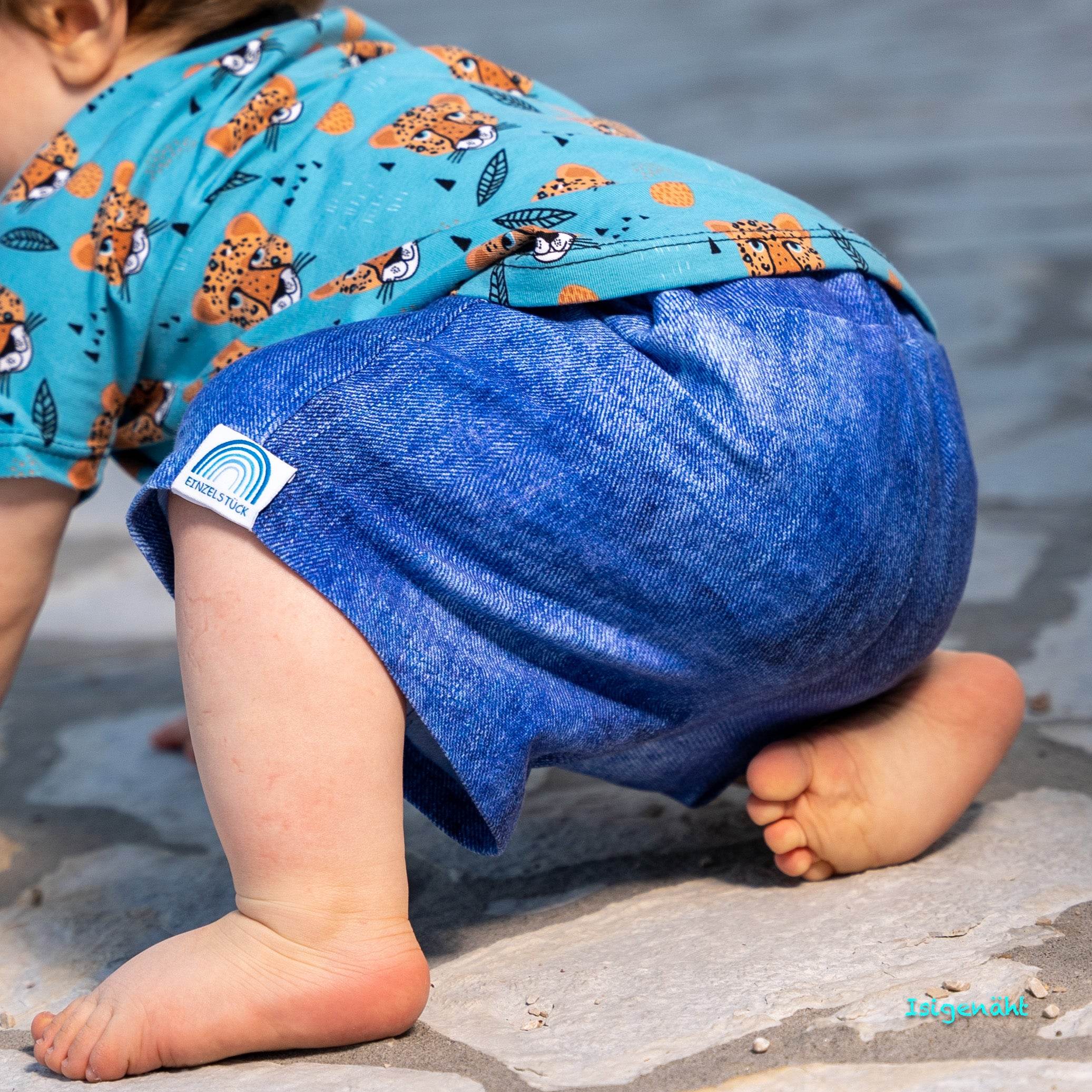 Schnittmuster Sommerhose Shorts für Kinder Amora Gr. 74-122 - Sewando