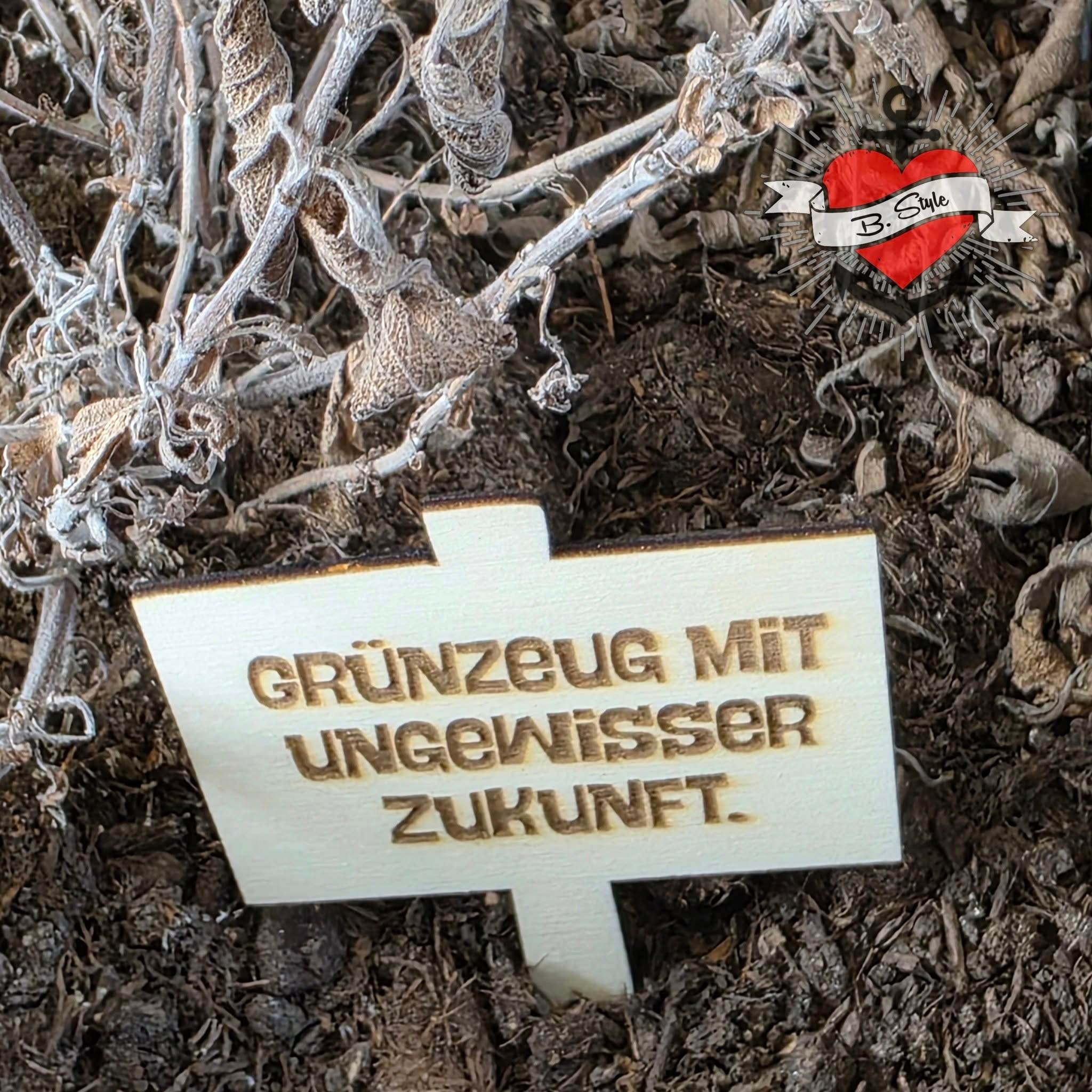 *Pflanzenstecker* Plotter- und Laserdatei Megapack - Sewando