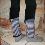 Schnittmuster Stulpe kaltes Bein