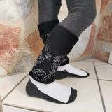 Schnittmuster Stulpe kaltes Bein