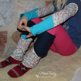 Schnittmuster Stulpe kaltes Bein