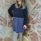 Schnittmuster Raglankleid Winter Glanz