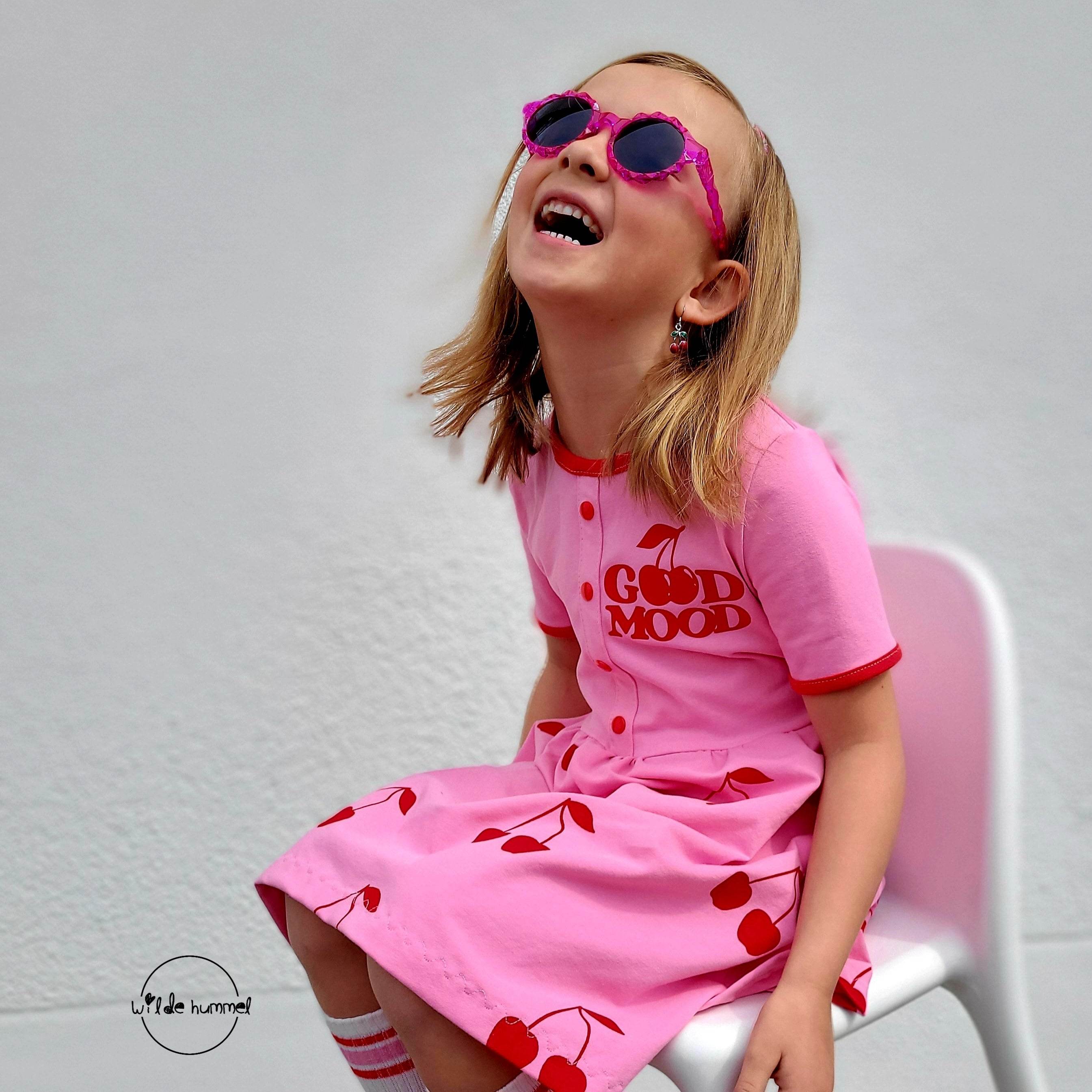 Plotterdatei Good Mood – Retro-Kirsch-Design für Shirts, Taschen & Co. - Sewando