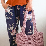 PDF "DEUTSCHE" Häkelanleitung Tasche, Shopper, Umhängetasche, Schultertasche, Strandtasche