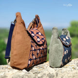 Schnittmuster Tasche DARIA in 2 Grössen: 46x34x8cm / 32x24x5.5cm