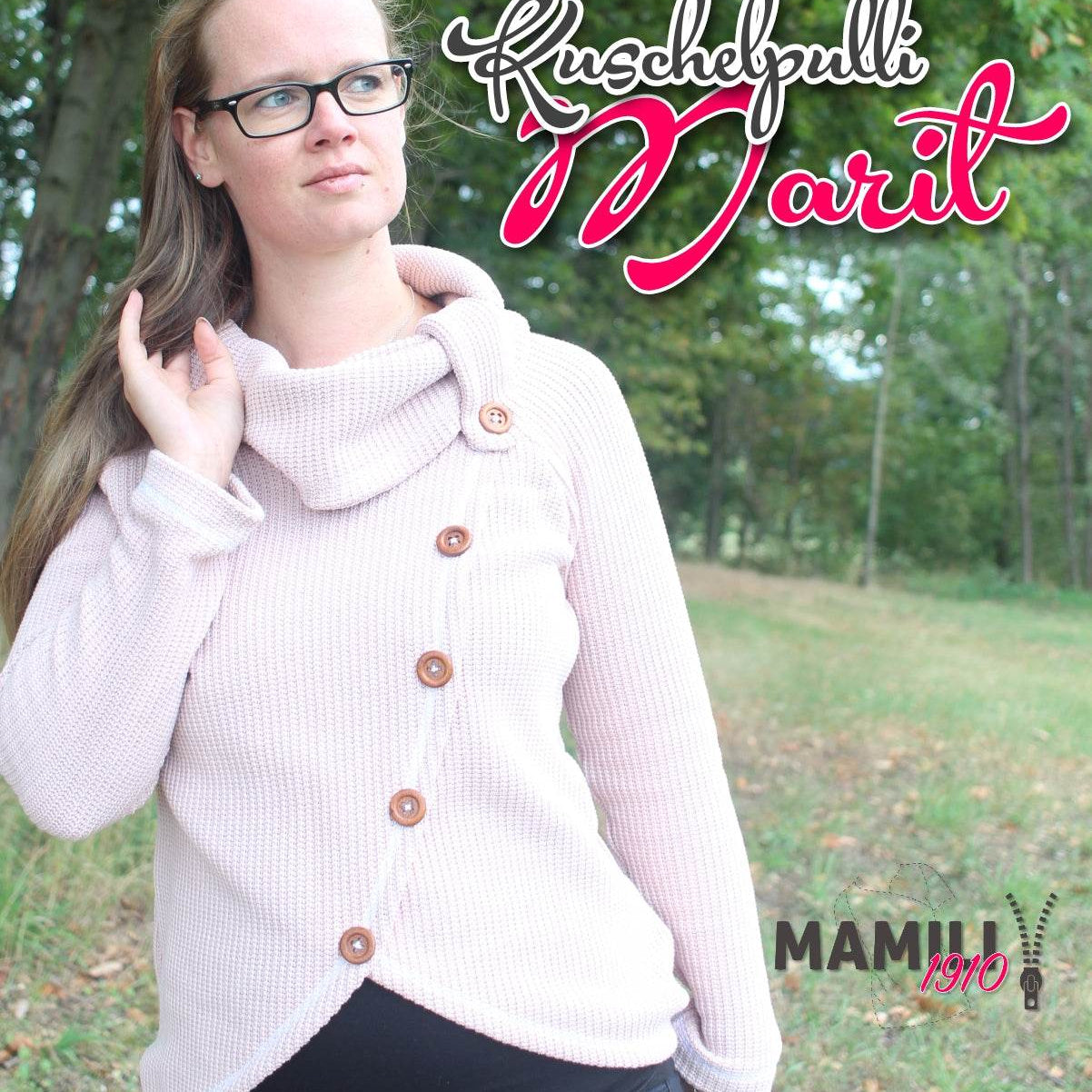 E-Book Kuschelpullover Marit Gr. 32-52 - Sewando