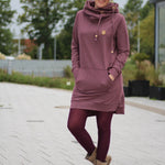 Schnittmuster Longhoodie CORTINA Gr. XS-XXXL : - Sewando