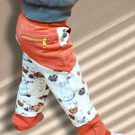 Schnittmuster Mini Freitzeithose Finn&Fine Gr. 74-122 inkl. Beamerdatei - Sewando