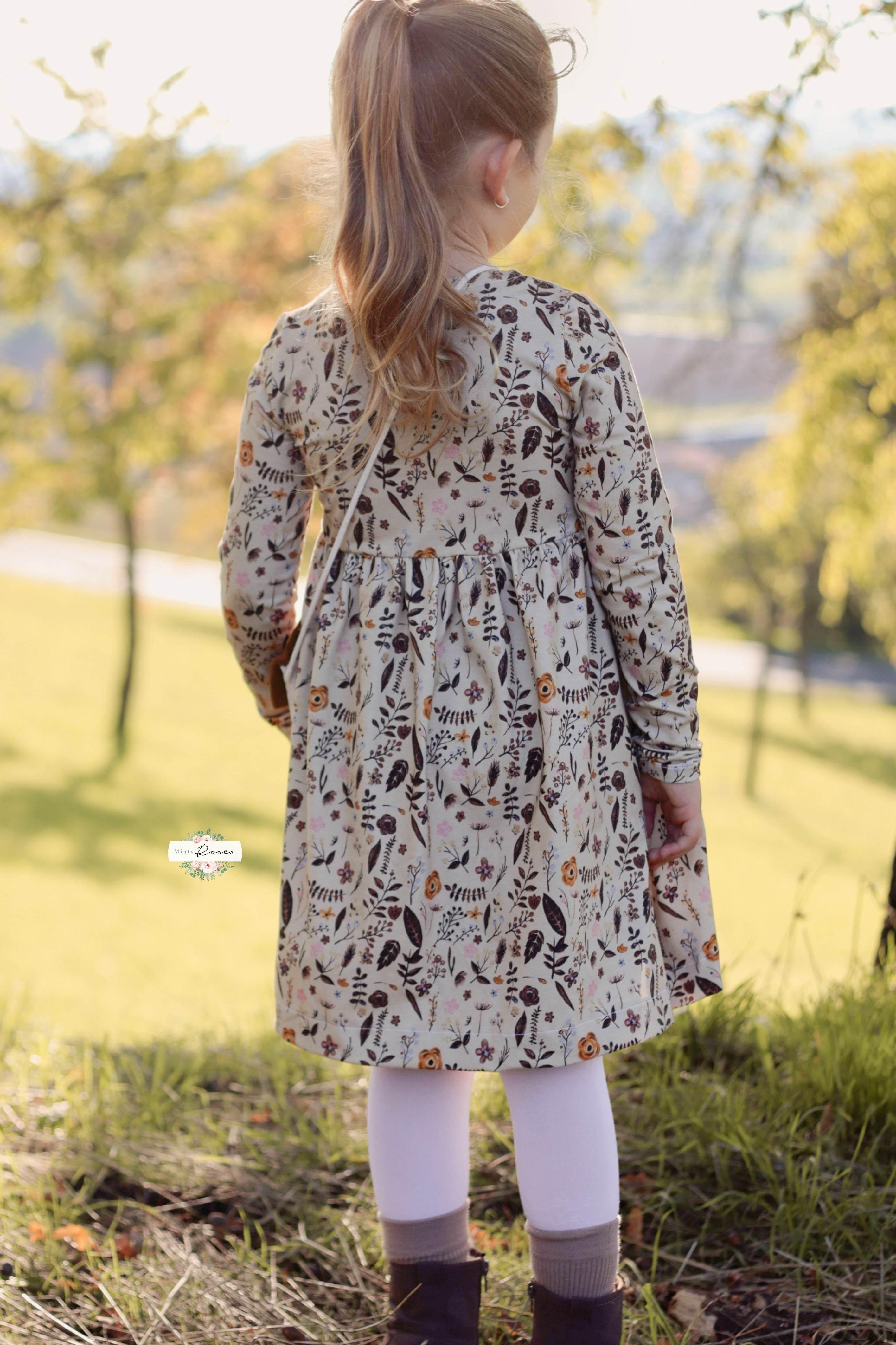 Schnittmuster Basic Kleid BEAMER Version - Gr. 86-164 - Sewando