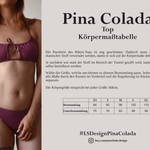 Bikini Top - Pina Colada - Schnittmuster - Gr. XS-XL : - Sewando