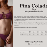 Bikini Top - Pina Colada - Schnittmuster - Gr. XS-XL : - Sewando
